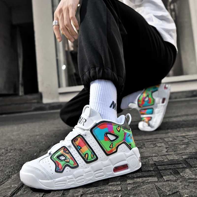 New Men Basketball Shoes Air Cushion Basketball Sneakers Comfortable Running Vulcanized Sneakers Training Sports Women Sneaker W250605