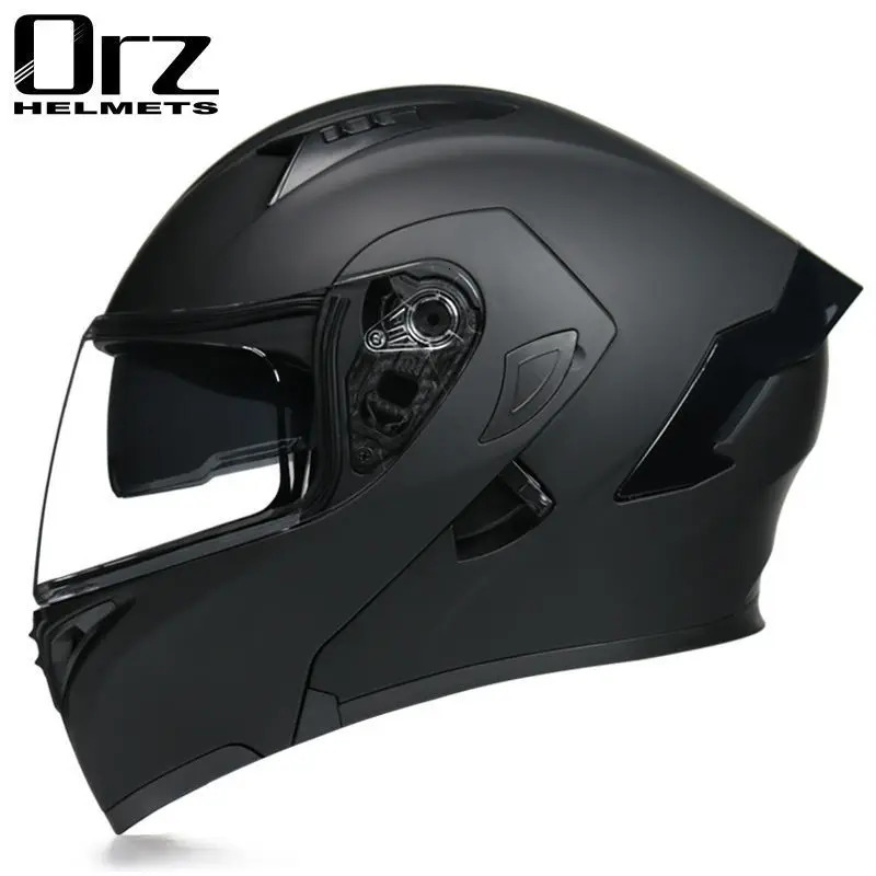 Orz Motorcycle Helmet Multi Layer Protection Safety Dot Certification Protective Racing Off Road Motorcycle Helmet 250321
