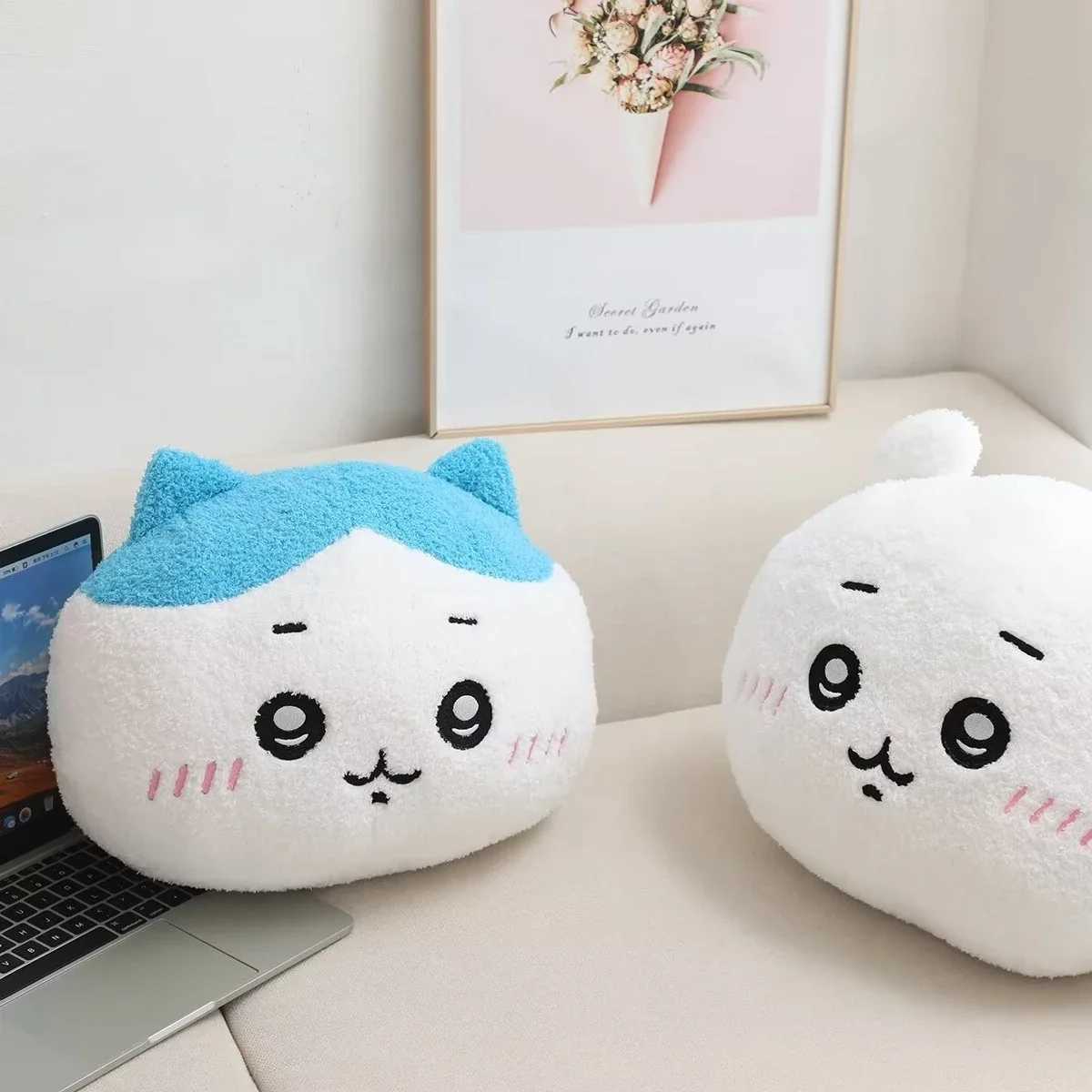40cm Chiikawa back cushion cute filling Usagi Hachiware pillow Kawaii anime cushion sofa bed home decoration gift girl softXJ250321