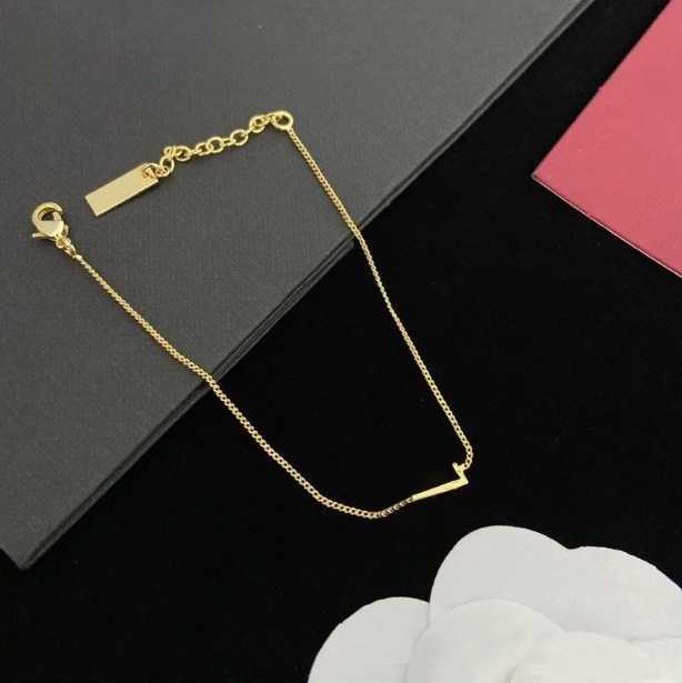 Luxury Designer Jewelry Pendant Necklaces Wedding Party Bracelets Jewellery Chain Brand Simple Letter Women yslt yslwenly ysllies yslly YS
