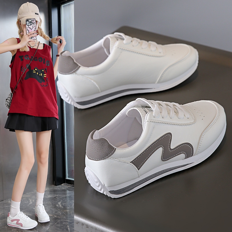 Free shipping 2025 new designer for women fashion casual Flat bottom natural comfortable skate shoes