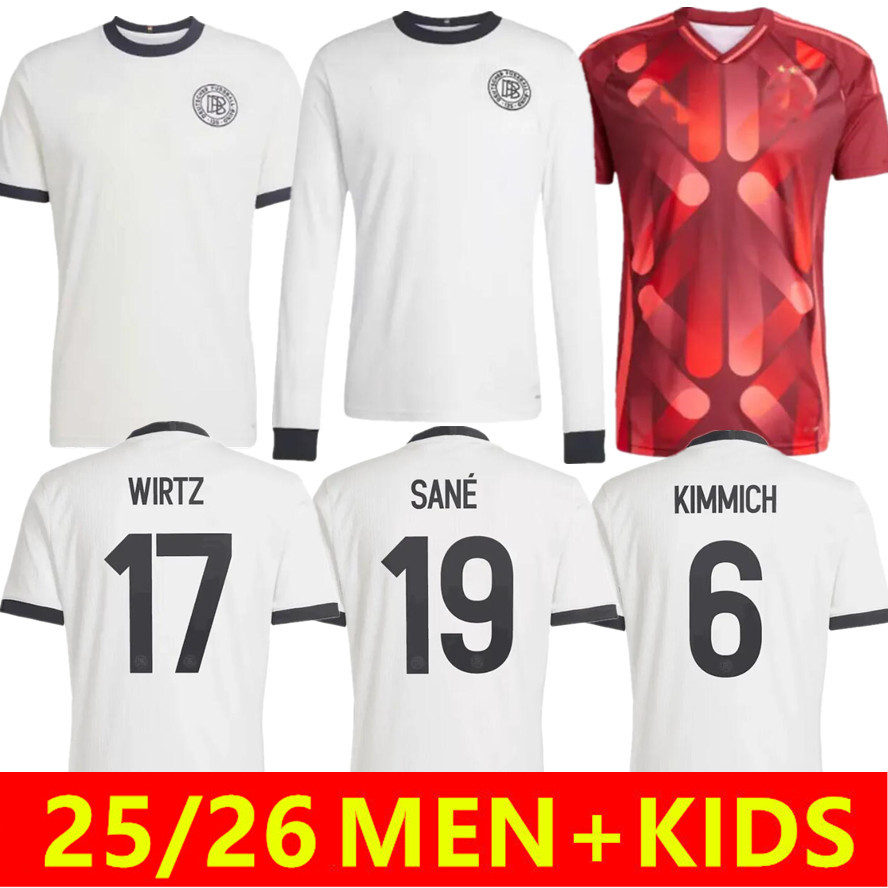 125 Year Anniversary 2025 football jersey deutschland trikot 25 26 GK Blue maillot de foot Player Version HUMMELS GNABRY MUSIALA MULLER Football Shirt Uniforms