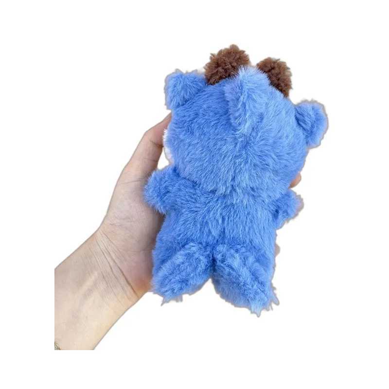 15cm/17cm Labubu I II Doll Clothing Cute Leg Hug Blue Shark Clothing Accessories Plush Doll Clothing Z250322