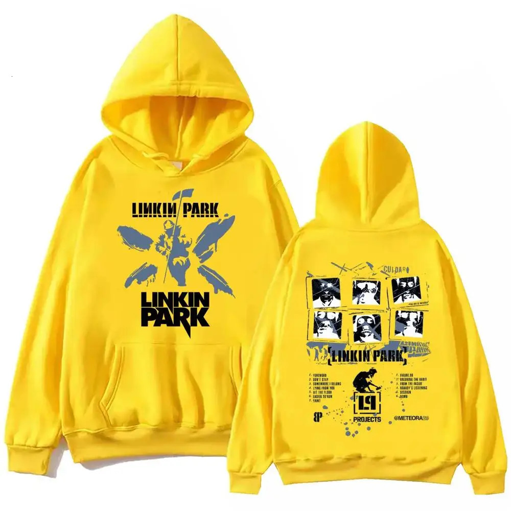 2025 Linkin-Park Sweatshirt Fans Hoodie Harajuku Pullover Tops Man WomanGift men clothing hoodie mens clothing 250322