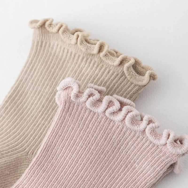 3 pairs/batch of new boys and girls solid color baby socks X2503221