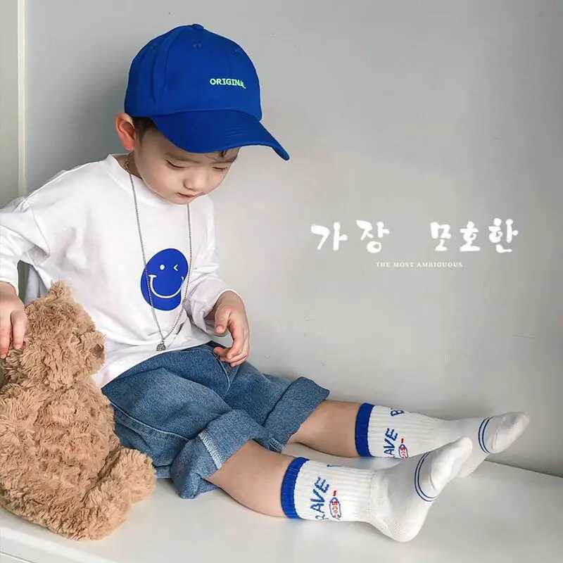 3 Pairs Childrens Sock Boys Girls Fashion Letters Numbers Sport Socks Cotton Socks Children 1-12T X2503221