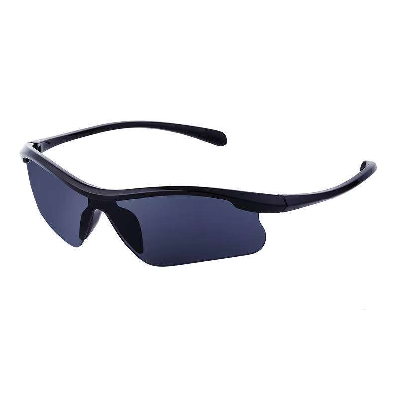 Unisex UV400 Outdoor Sports Integrated Windproof Riding Sunglasses with Luxury Red Computer Frame Polarization