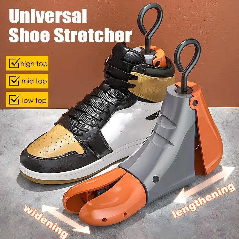 Repacego 2Pcs Shoe Stretcher Shoe Trees Universal Unisex Women Men Adjustable Length Width high top Expander Extender Keeper 250327