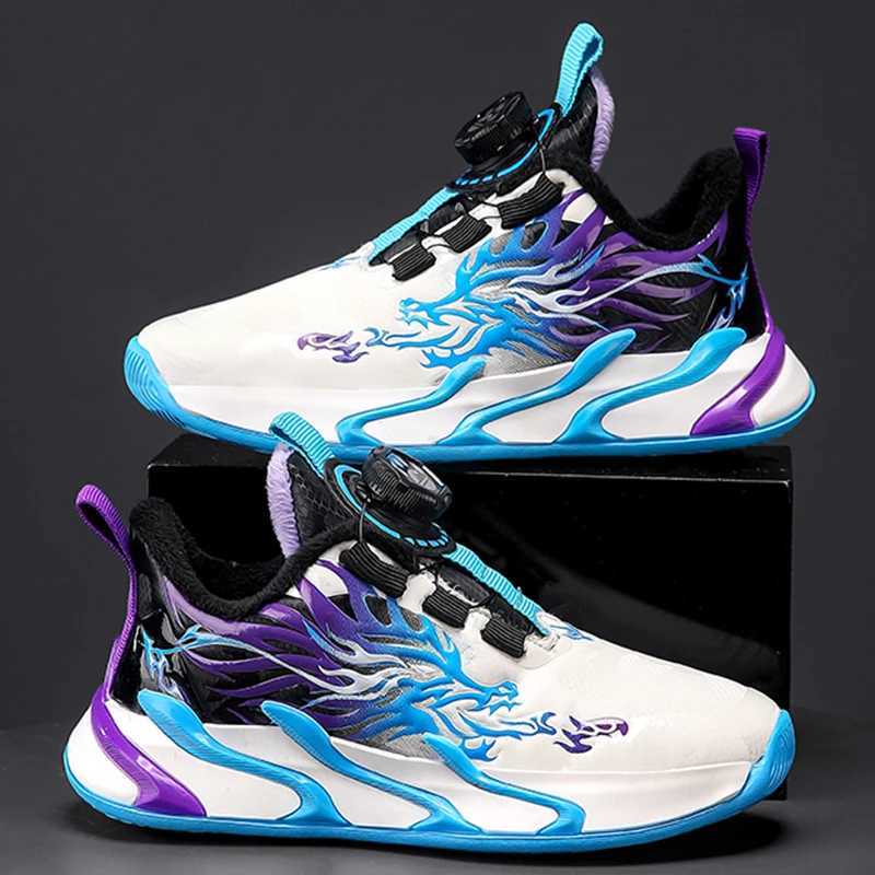 Childrens Sports Shoes Cushioning Lightweight Fashion Walking Shoes Comfortable Wear-resistant Running Shoes for Kids Sneakers X250322