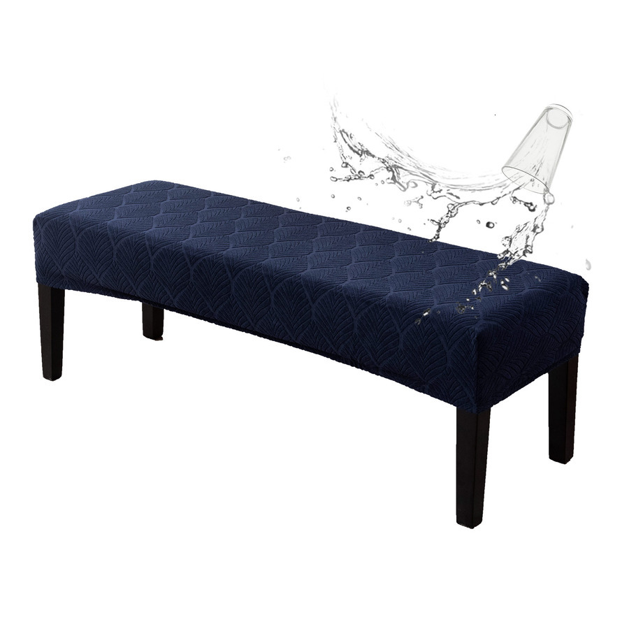 Stretch Jacquard Dining Chair Cover - Dustproof Removable Bench Sofa Cover Washable Living Room Bench Seat Protection Cover mounted hot sales