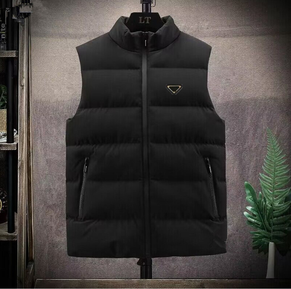 25ss Designer Puffer Vest Mens Waistcoat Winter Vests Unisex Couple Bodywarmer Womens Jacket Sleeveless Outdoor Warm Thick Outwear Clothing