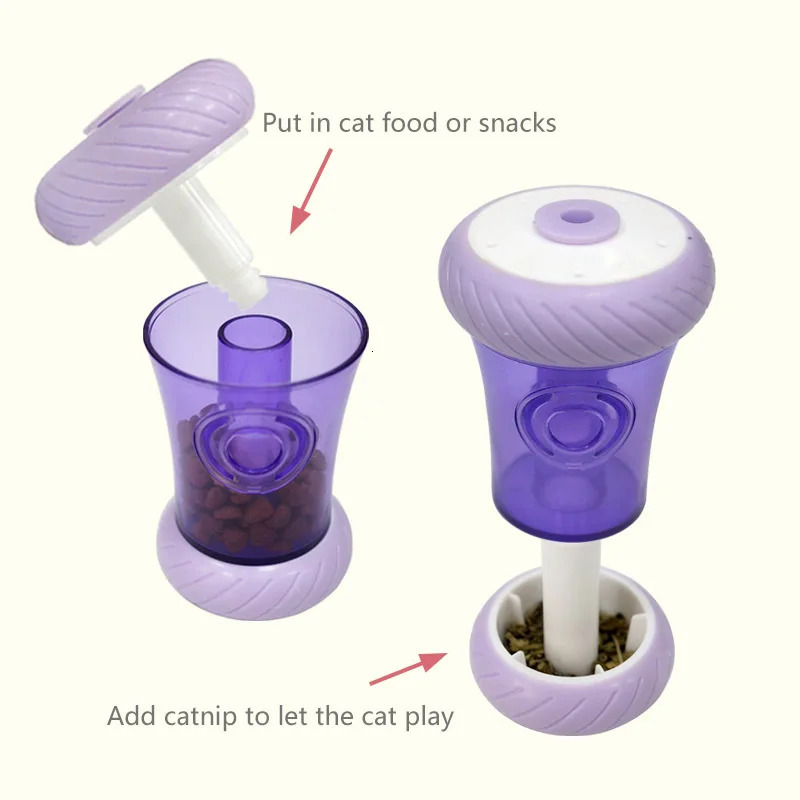 CAITEC cat toys foraging toy snacks wheelie for or kittens 250320