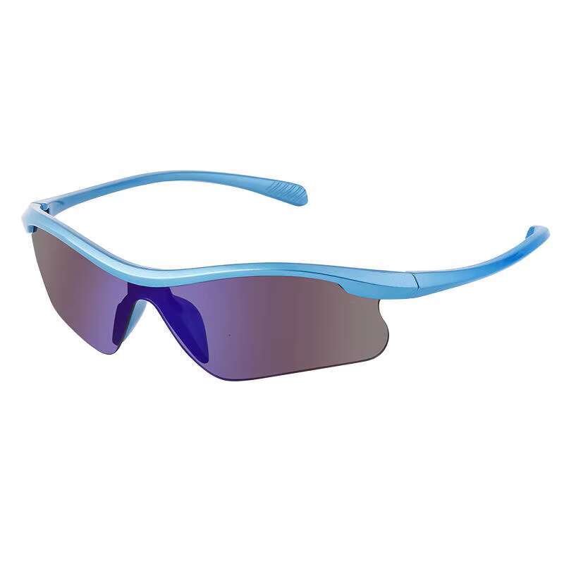 Unisex UV400 Outdoor Sports Integrated Windproof Riding Sunglasses with Luxury Red Computer Frame Polarization