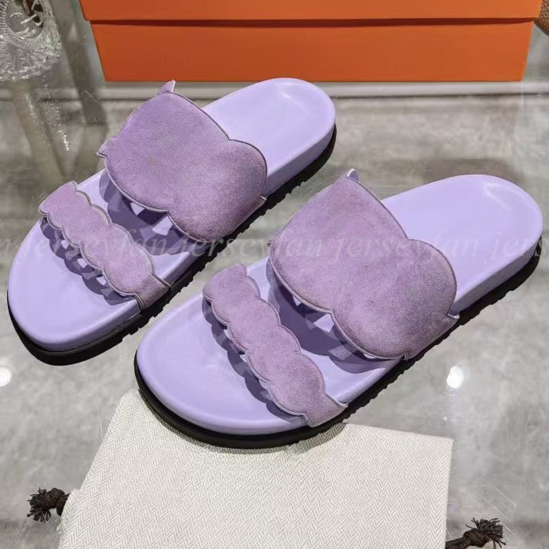 Top Premium Quality Summer Slippers for Men Women Size EUR 35-45 Fashion Sandals With Box/Dust Bag