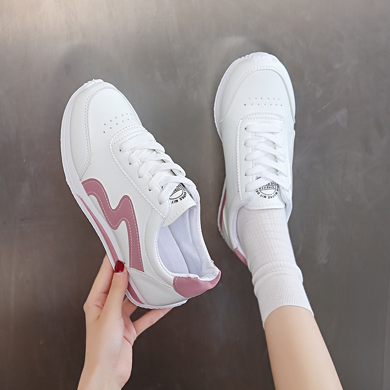 Free shipping 2025 new designer for women fashion casual Flat bottom natural comfortable skate shoes
