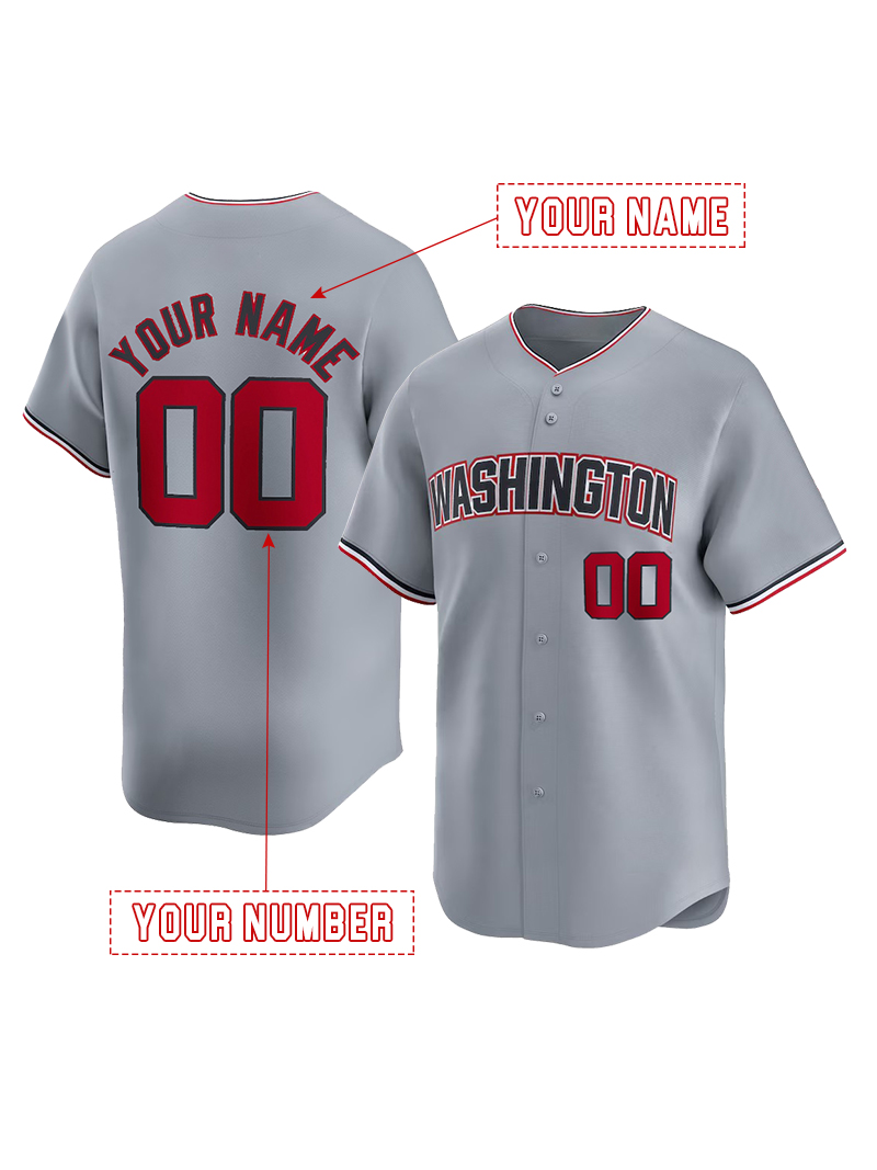 3 Crews WSN 2025 City Connect Jerseys Wood Strasburg Abrams Custom any name any number stitched Men