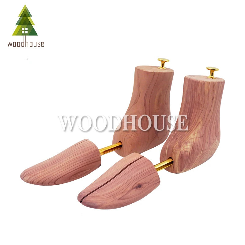 Mens and Womens Single Tube Adjustable Red Cedar Boot Stretcher Wood Shoe Tree 250314