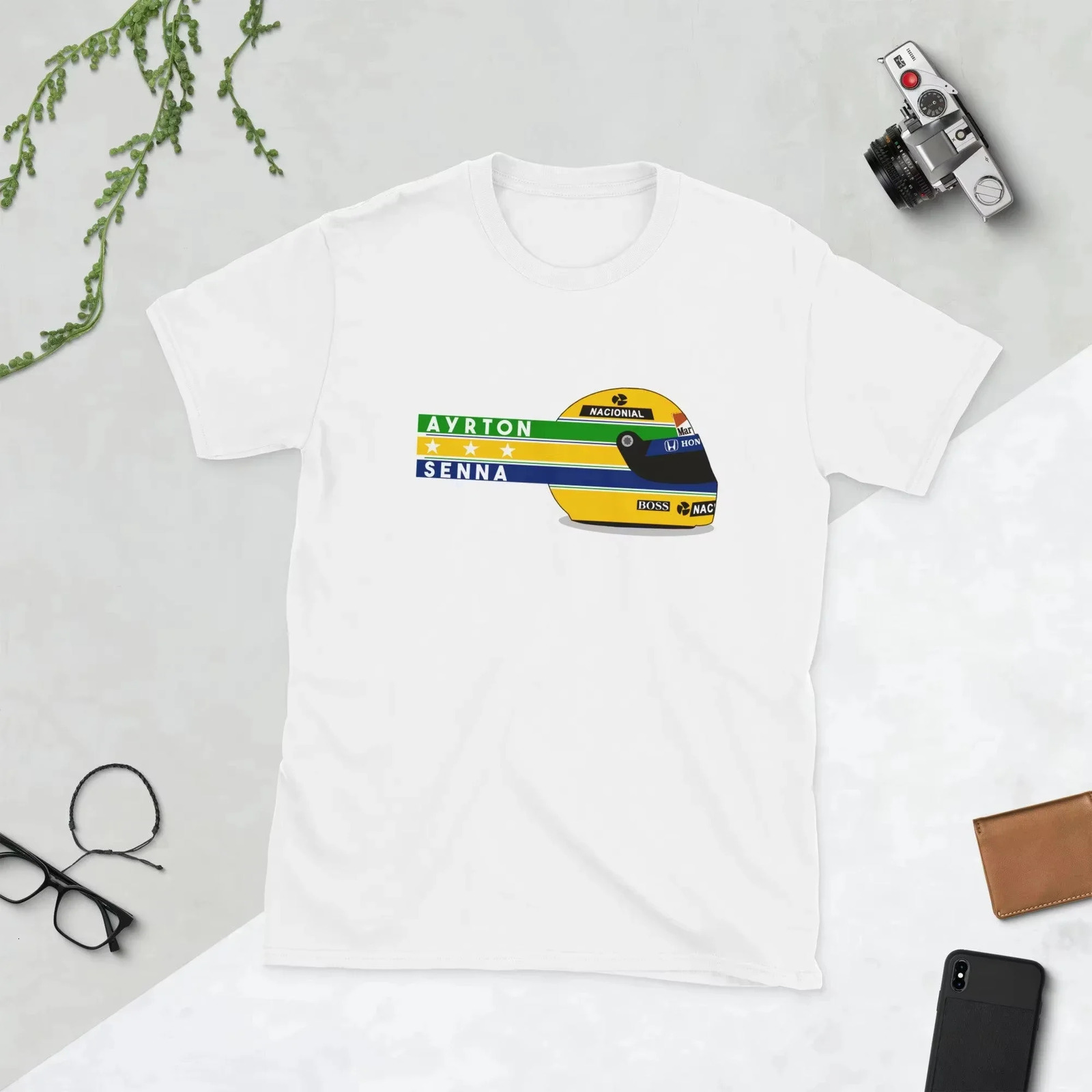 2025 Ayrton Senna Graphic T Shirts Gym Womens Tshirts Mens for Clothing Y2k Liam Payne Tops Tees 250311