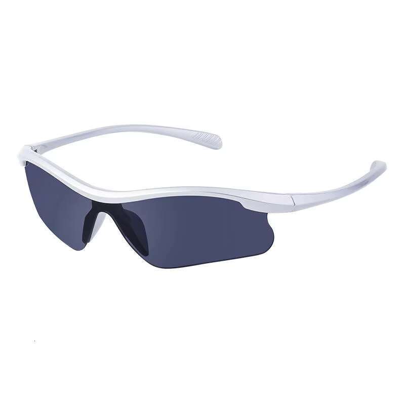 Unisex UV400 Outdoor Sports Integrated Windproof Riding Sunglasses with Luxury Red Computer Frame Polarization