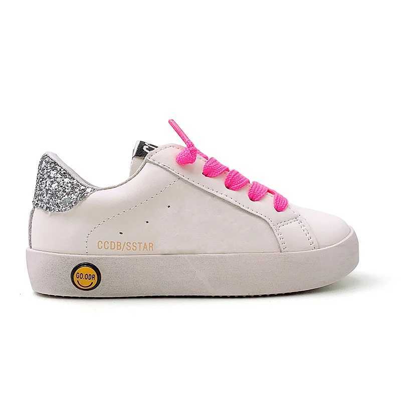Customized sports shoes for babies and girls fashionable leather shining stars childrens casual sports shoe designers childrens white shoes boys custo
