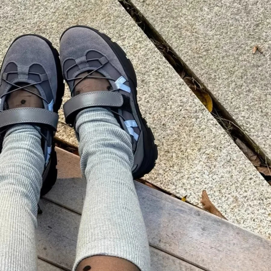 High Quality Fashion Womens Flat Shoes Round Toe shallow Shoes Casual Breathable Slip-on Flat Outdoor Ladies Mary Jane Shoes 250322