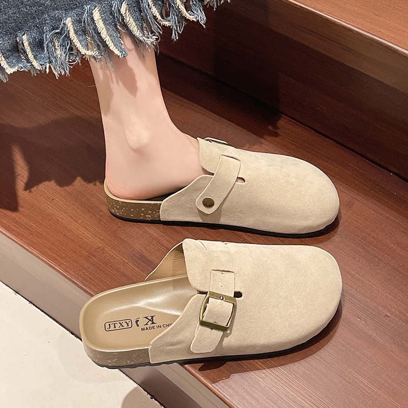 free shipping desgner clogs sandals slides brown khaki sand clog birk women womens slippers casual shoe fashion