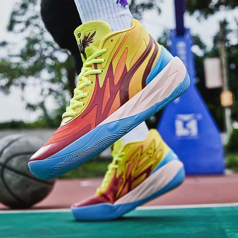 High quality Lamelo Ball 2nd generation basketball shoes truly combat anti slip new mens and womens sports shoes W250322