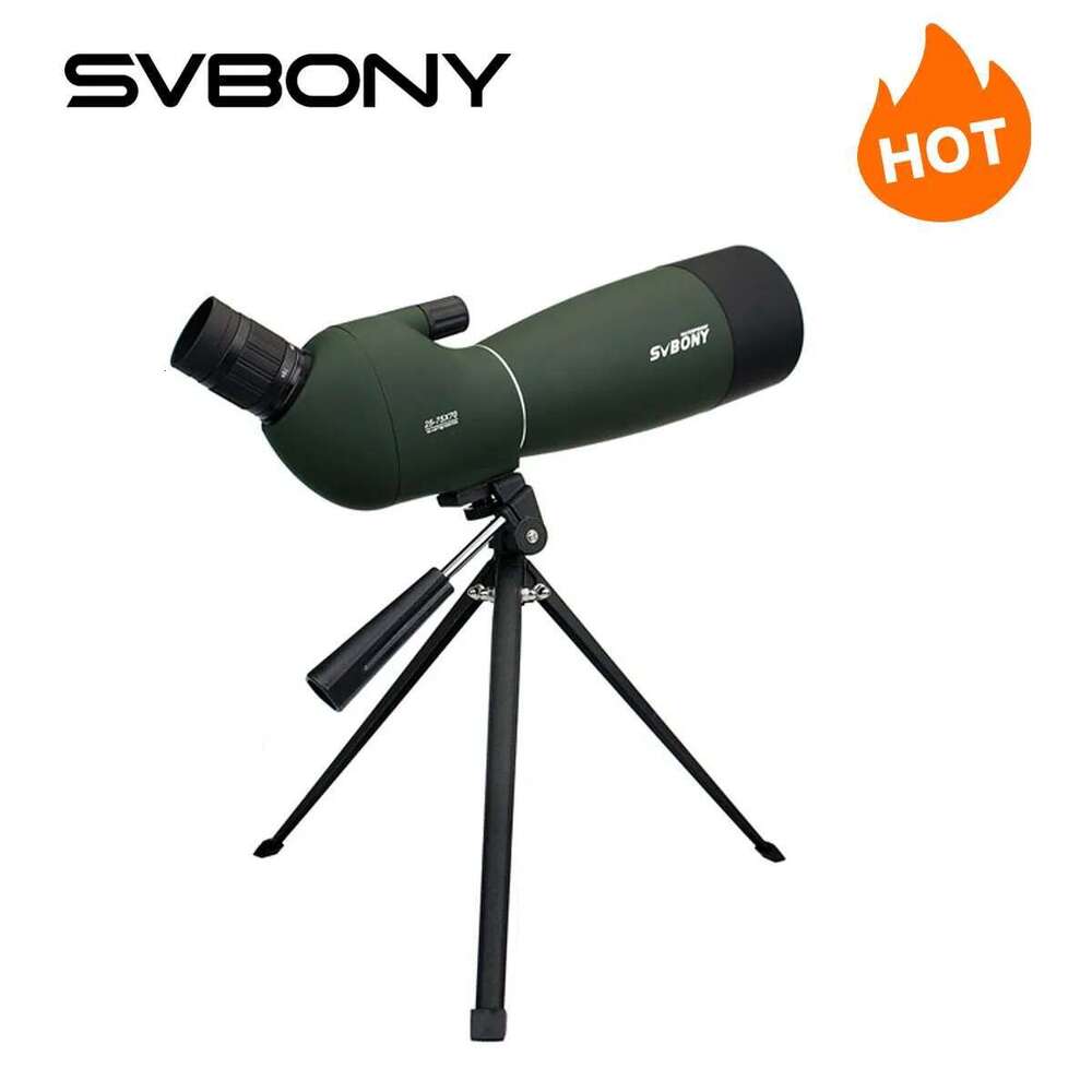 SVBONY F9308B Telescope ing Scope Monoculars Powerful Binoculars Bak4 FMC Waterproof With Tripod Camping