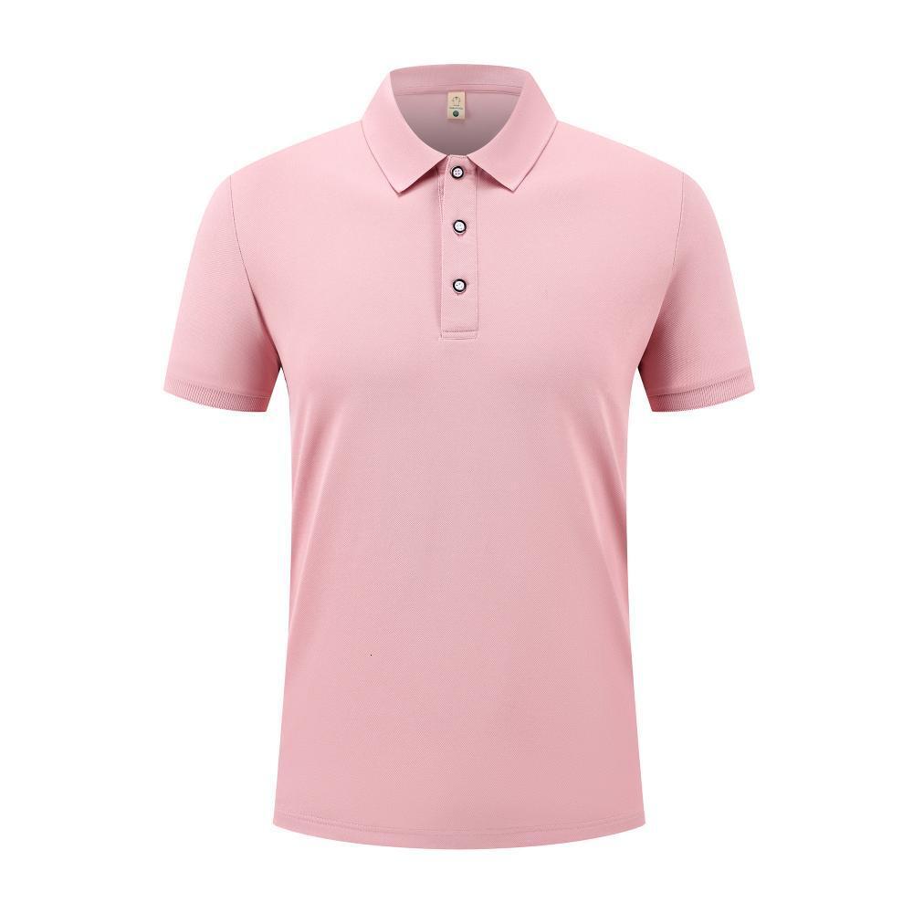 Spring and summer ice silk polo men's high-end short sleeved business slim fit lapel casual cultural shirt