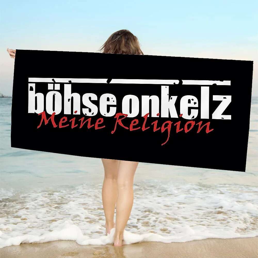 Germany B-Bohse O-Onkelz Big Microfiber Quick Dry Sand Beach Towels Towel For Travel Swim Pool Yoga ddmySept