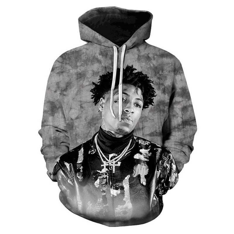 Rap singer YoungBoy 3D printed hoodie mens hip-hop super big hoodie fashion zipper hoodie sportswear Tracksuits mens clothingXJ250322