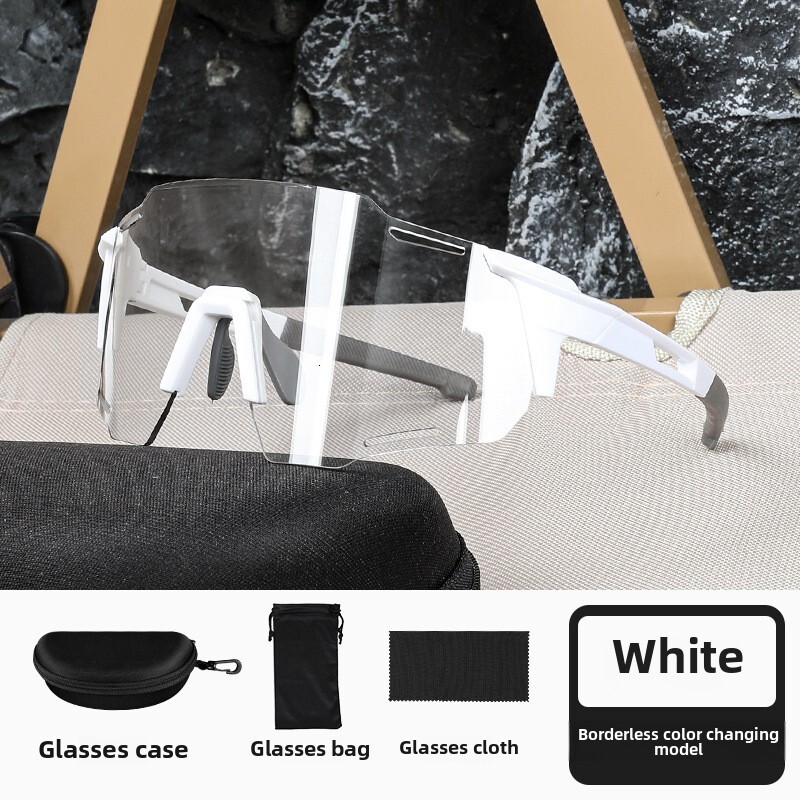 Cycling Glasses Windproof Glasses For Men And Women Discoloration Sports Fitness Running Goggles Day And Night Dual-purpose Cycling Equipment