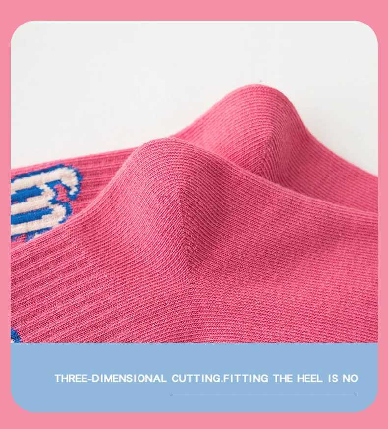 5 pairs of childrens socks girls and boys fashionable patterns sports socks spring socks 3-12T childrens mid calf socks cotton socks X2503221