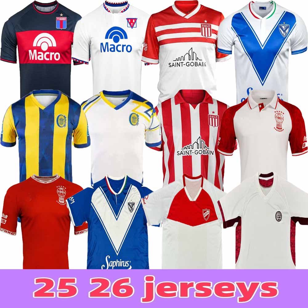 25 26 huracan Argentinos Juniors Rosario Central Soccer Jerseys Argentina Tigre Lanus Estudiantes La Plata football shirt Uniforms