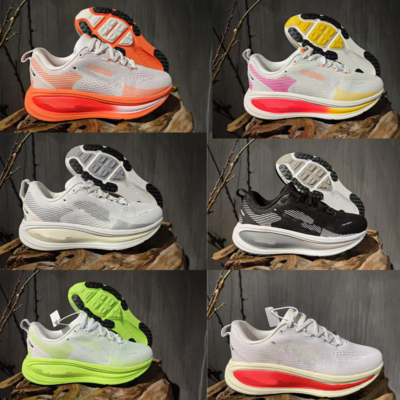 High Quality Men Women Running Shoes Vomero 18 Photon Dust Metallic Silver Pink Foam Black Sail Oatmeal Sports Shoes Doernbecher Panda Trainers Sneakers