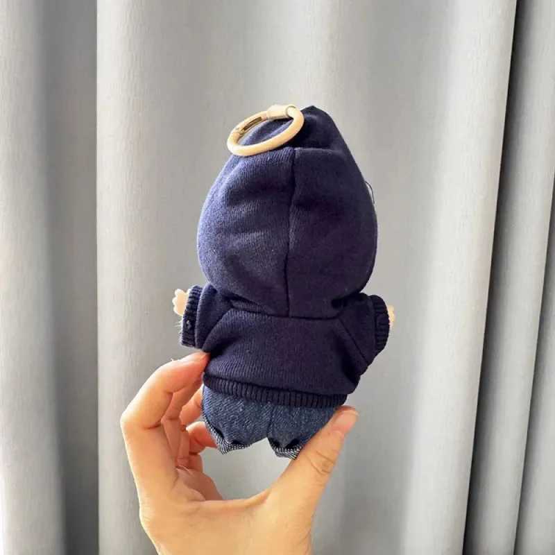 Labubu 17cm Clothing II Idol Doll Sitting in Par Monster Clothing Accessories Clothing DIY Childrens Gift Hoodies and Jeans EM03A Z250322