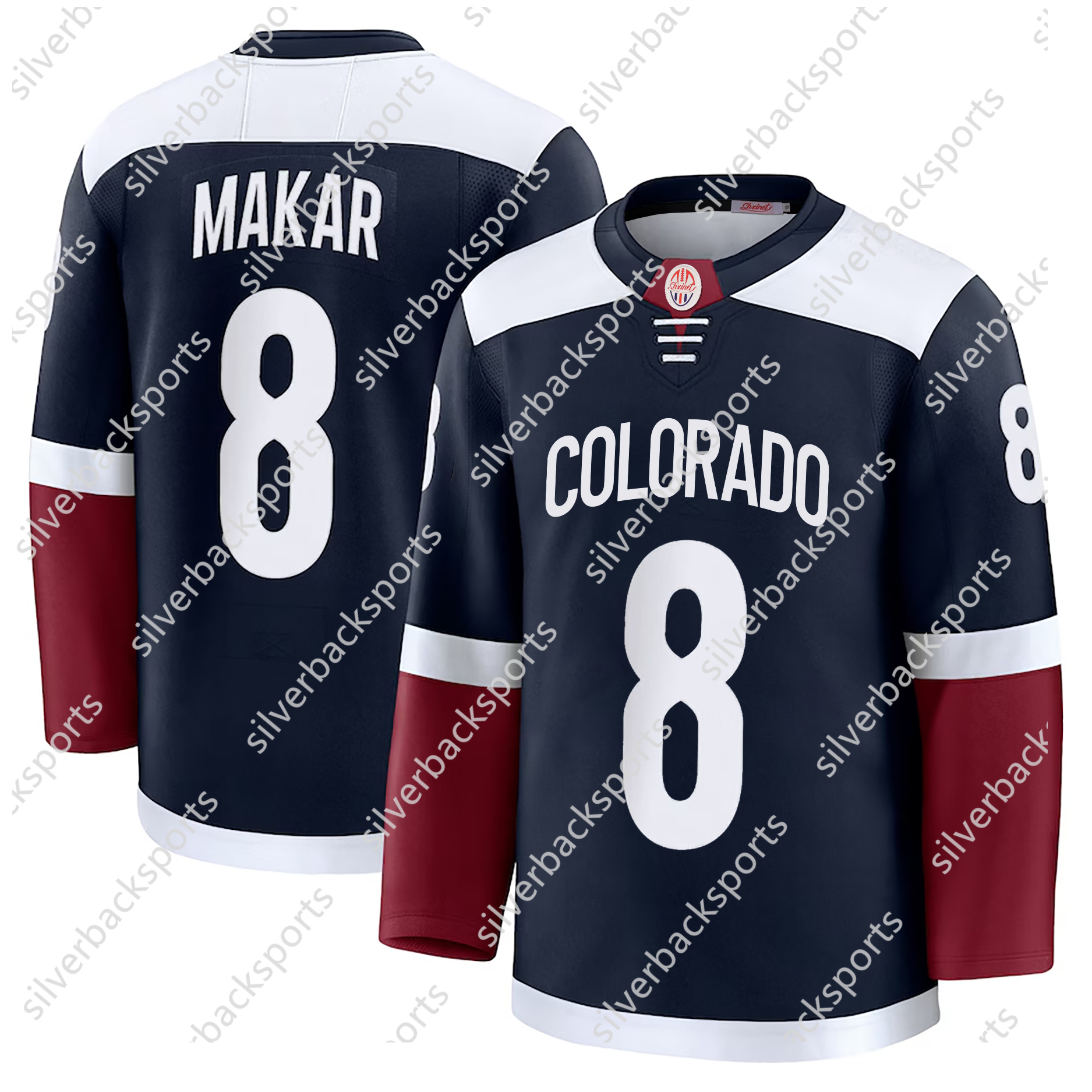 29 Nathan MacKinnon colorados hockey jersey Cale Makar Mikko Rantanen Gabriel Landeskog Alexandars Georgiev Josh Manson Devon Toews jerseys