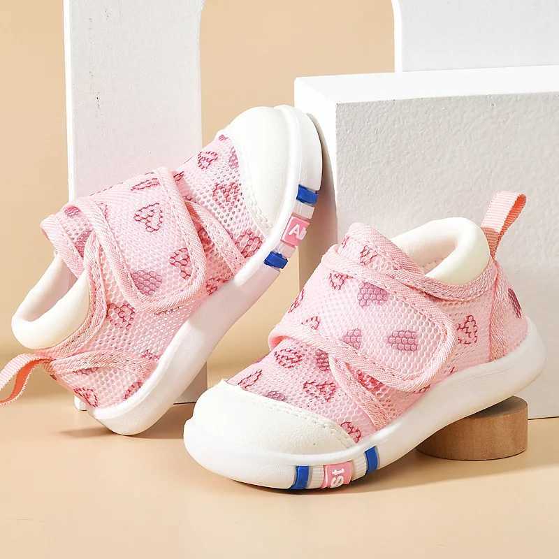 Summer Kids Sandals Breathable Air Mesh 1-4T Baby Unisex Casual Shoes Anti-slip Soft Sole First Walkers Infant Lightweight Shoes X2503221