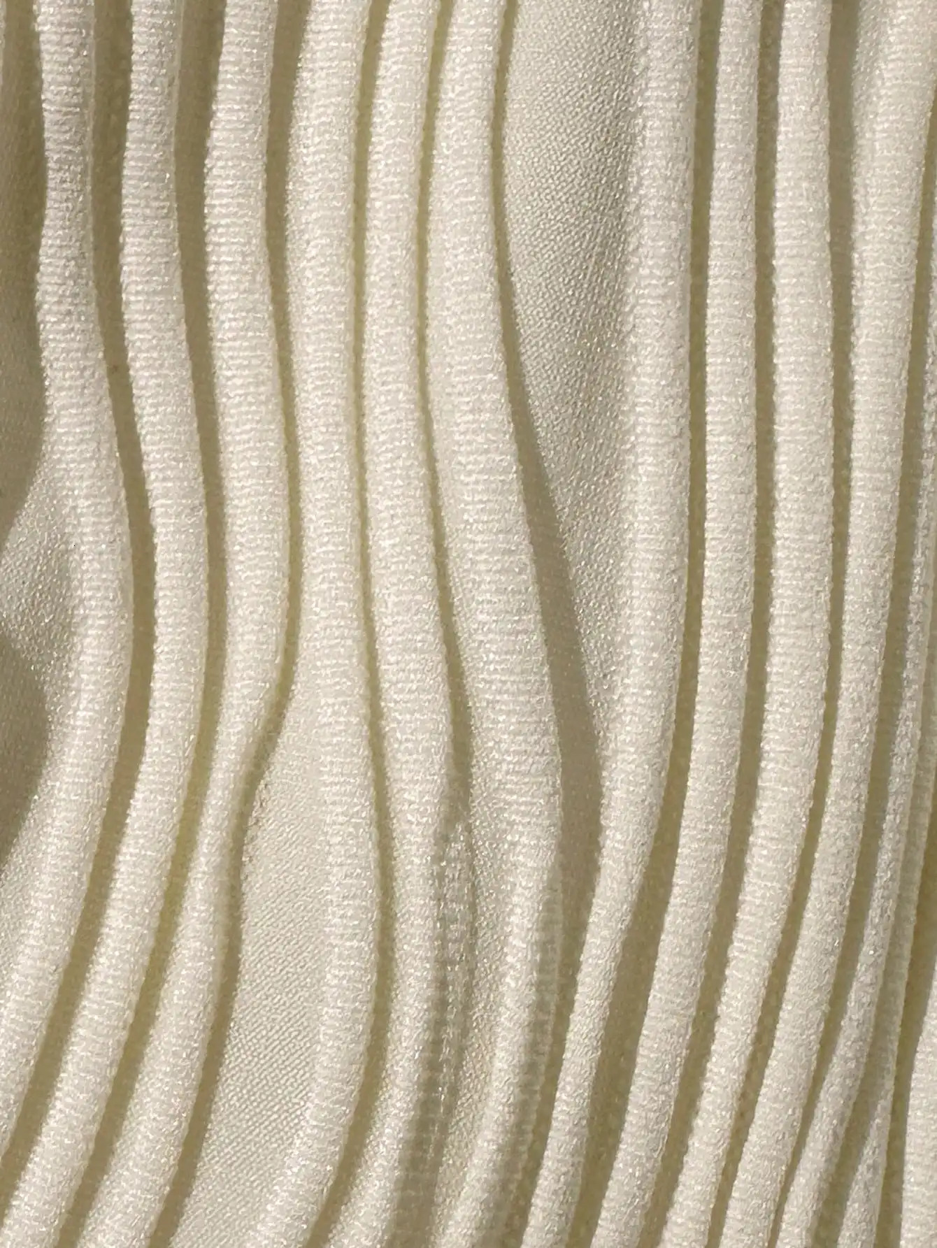 Peachtan Womens solid color textured fabric shell webbing triangle cup bikini set for beach vocation 250317