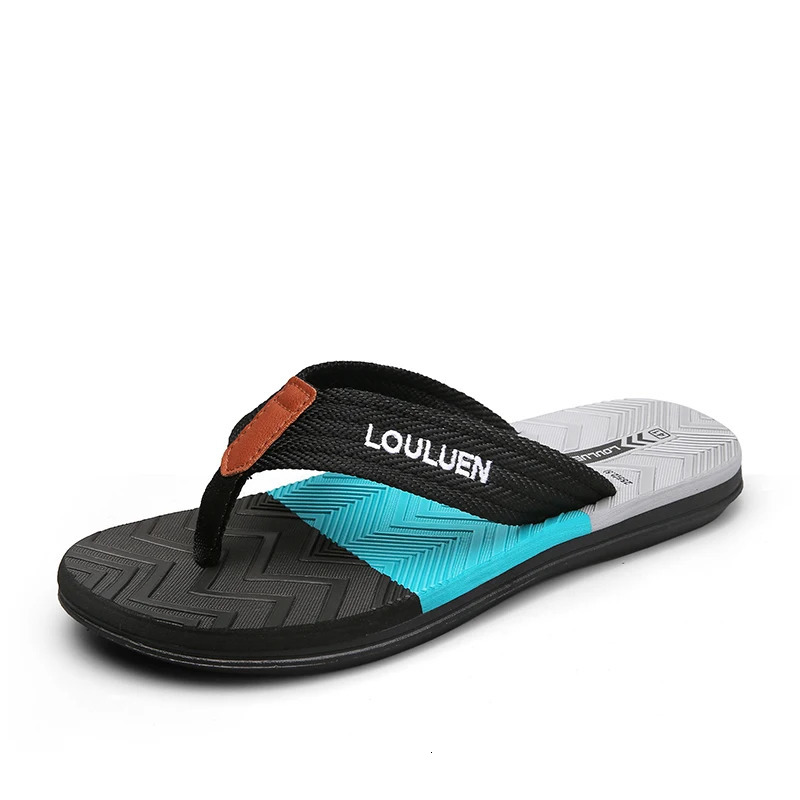 High Quality Men Flip Flops Summer Beach Flip Flops Men Fashion Breathable Casual Men Beach Slippers Summer Outdoor 250327