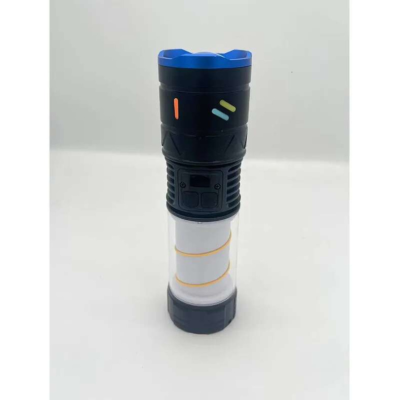 Rechargeable High-Power LED Flashlight - Waterproof & Portable for Emergency Outdoors and Evening Use quantity
