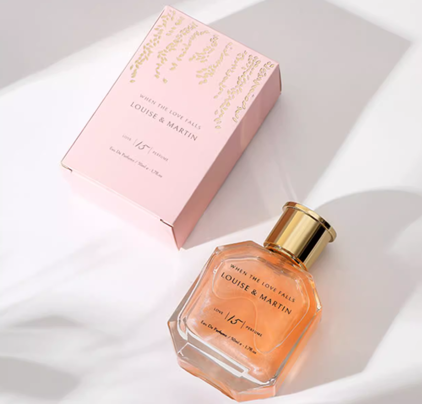 Natural Plant-Based Eau De Toilette for Women - Long Lasting Romantic Fragrance 50 ml Bottle