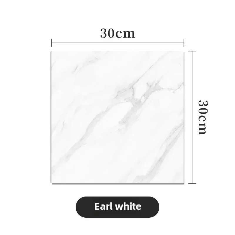 102040 pieces of simulated thick marble tile wall stickers PVC waterproof selfadhesive living room bathroom kitchen household floor 250318