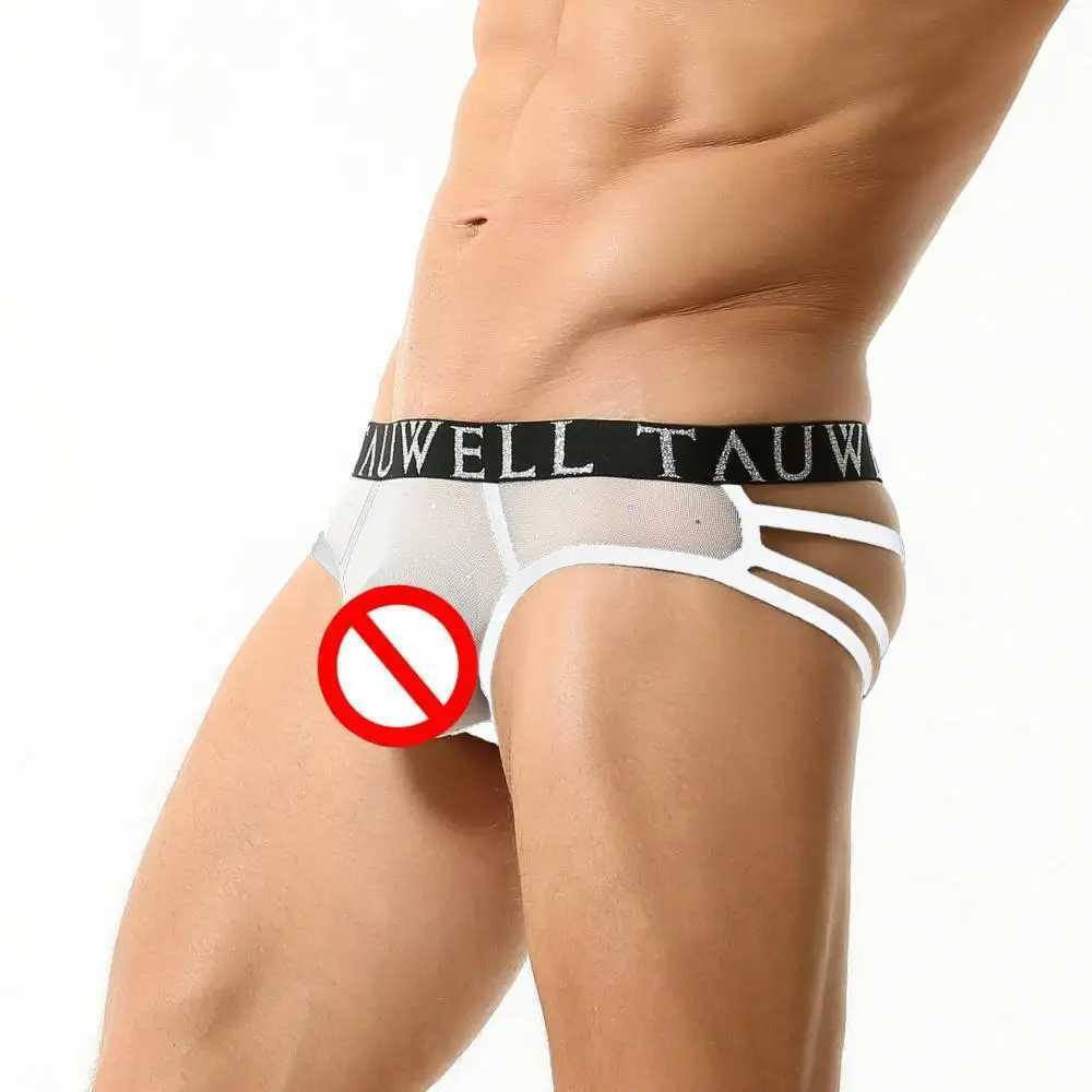 TAUWELL mens sexy underwear transparent underwear thong Jockstrap binding underwear mens sexy underwearT250322