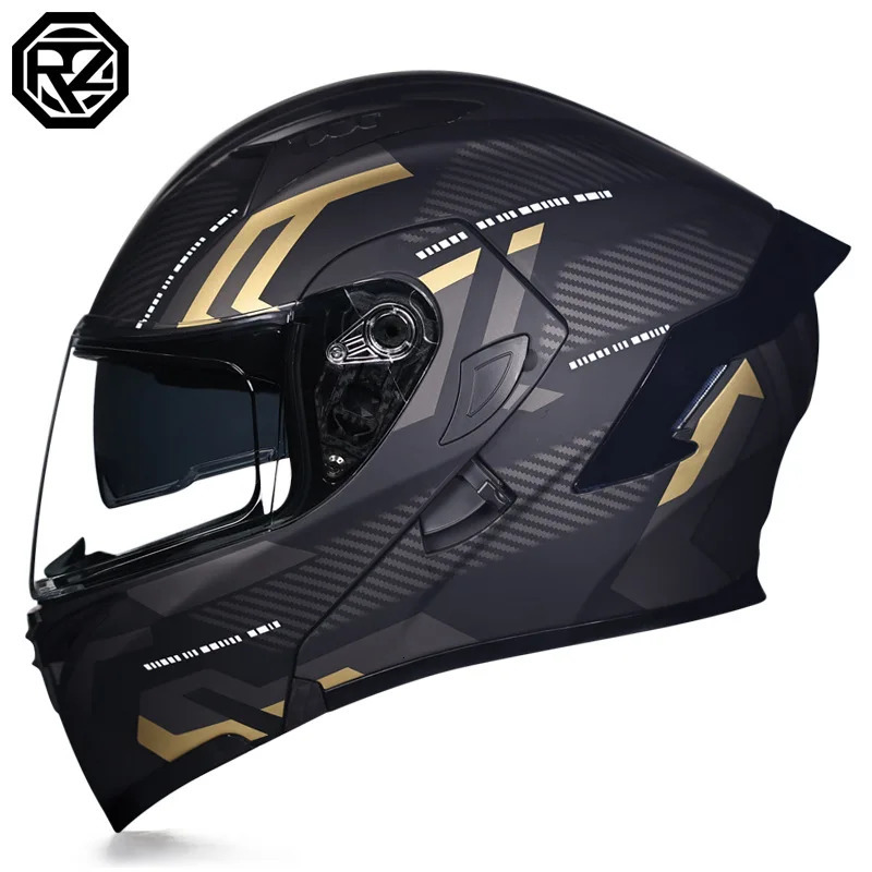 Orz Motorcycle Helmet Multi Layer Protection Safety Dot Certification Protective Racing Off Road Motorcycle Helmet 250321