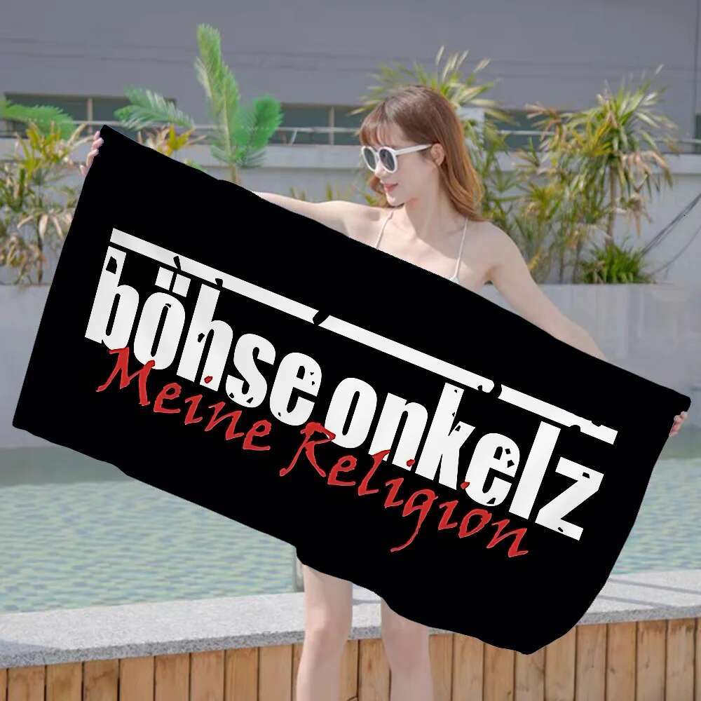 Germany B-Bohse O-Onkelz Big Microfiber Quick Dry Sand Beach Towels Towel For Travel Swim Pool Yoga ddmySept