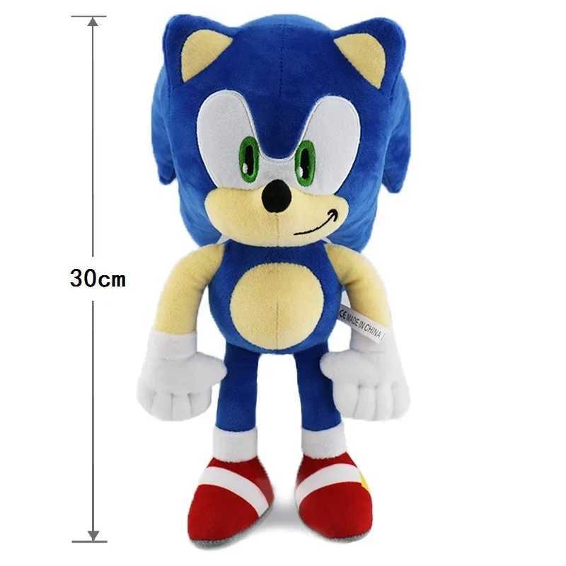 Sonic Plush Doll for Kids 30cm Soft Plush Toy High Quality with Kneads and Birthday Tails X250322