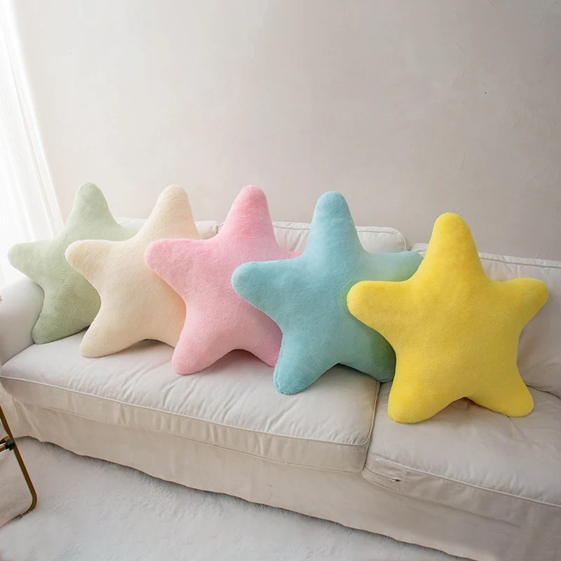 Star Shaped Pillow Decorative Star Pillow for Bed Soft Plush Throw Pillow Cute Pillow Cushion for Kid Bedroom Living Room 250321