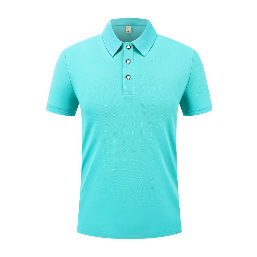 Spring and summer ice silk polo men's high-end short sleeved business slim fit lapel casual cultural shirt