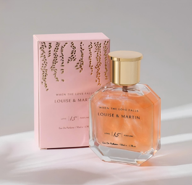 Natural Plant-Based Eau De Toilette for Women - Long Lasting Romantic Fragrance 50 ml Bottle